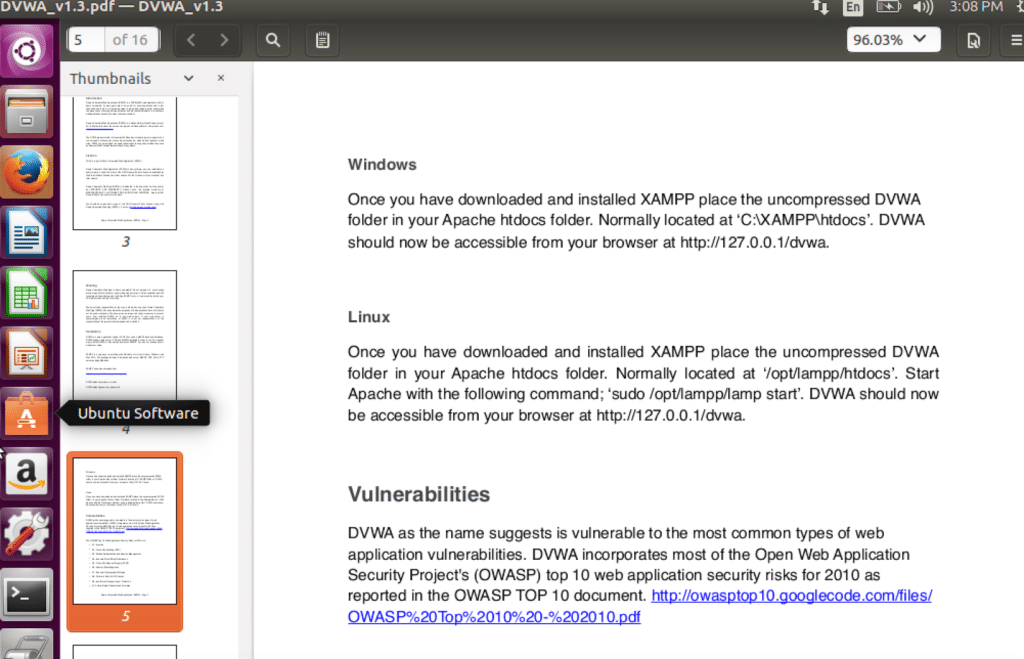 Configure your web application pentesting lab - 3
